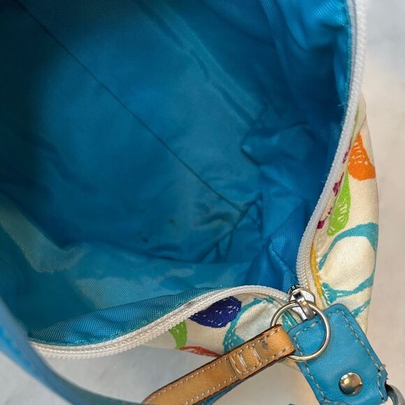 Coach Bag Purse Handbag Mini Hobo Signature "C" Rainbow Scribble Bag Pocketbook - Picture 12 of 16